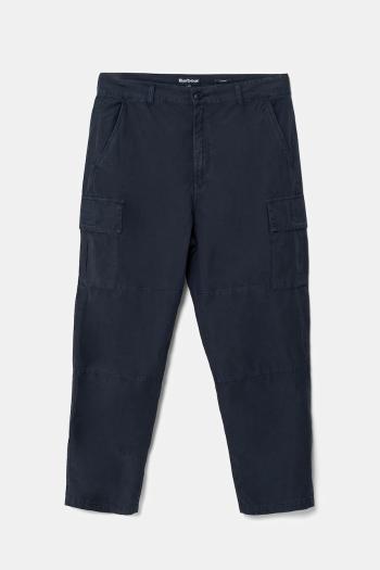 Bavlnené nohavice Barbour Relaxed Fit Cargo pánske, strih cargo, MTR0759