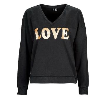 Vero Moda  VMCAROLA L/S SWEAT JRS BTQ  Mikiny Čierna