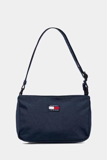 Kabelka Tommy Jeans tmavomodrá farba, AW0AW17544