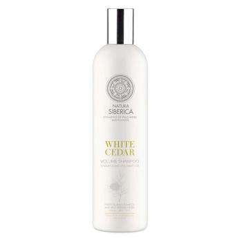 NATURA SIBERICA Šampón pre väčší objem Biely céder 400 ml