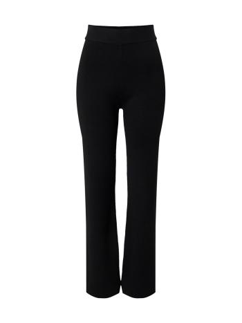 EDITED Nadrág 'Seda'  fekete / fehér