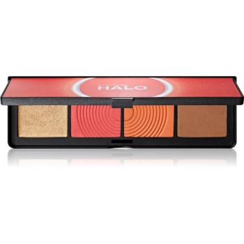 Smashbox Halo Sculpt + Glow Face Palette paletka rozjasňovačov a líceniek odtieň Coral Saturation 15,7 g