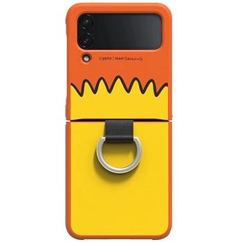 Samsung Silicone Cover Ring Z Flip4, Bart Simpson (GP-XVF721HONOW)