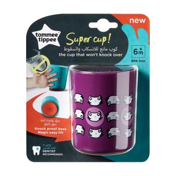 TOMMEE TIPPEE Neprevrátiteľný superhrdinský detský hrnček 6m+ 190 ml