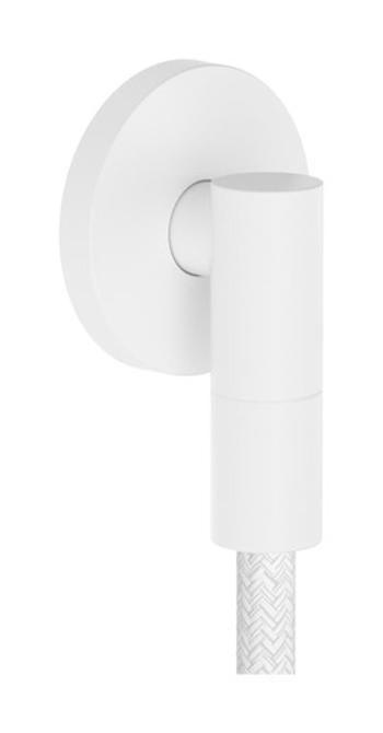 Podomietkový vývod Hansgrohe FixFit Fine S so spätným ventilom matná biela 28882700