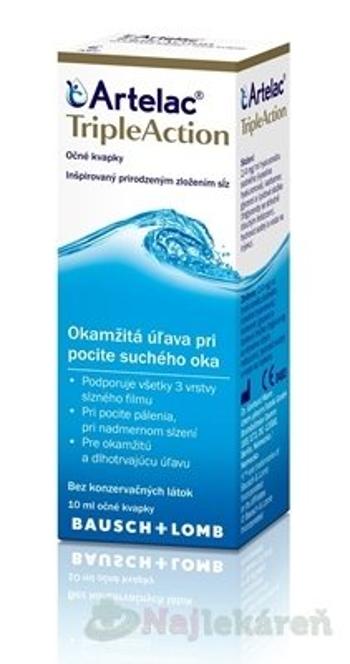 Bausch & Lomb Očné kvapky Artelac TripleAction 10 ml