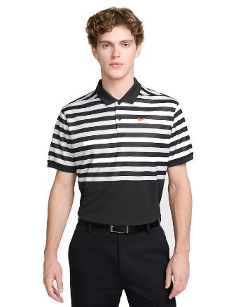 Nike Dri-Fit Victory+ Blocked Mens Black/Team Orange XL Polo košeľa