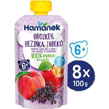 HAMÁNEK Broskyňa a baza 8× 100 g (18595139797215)