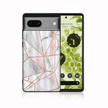 MY ART Ochranný kryt pre Google Pixel 7 PINK MARBLE (143)