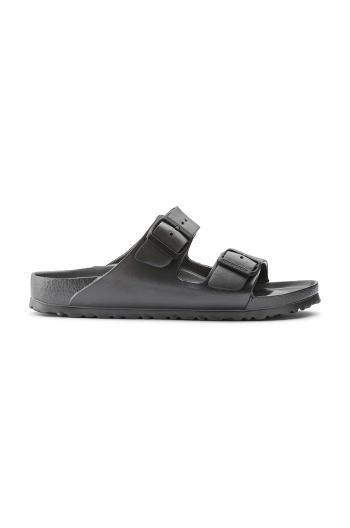 Šľapky Birkenstock Arizona EVA Metallic pánske, šedá farba, 1001497