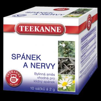 TEEKANNE Spánok a nervy bylinná zmes, 10 x 2 g