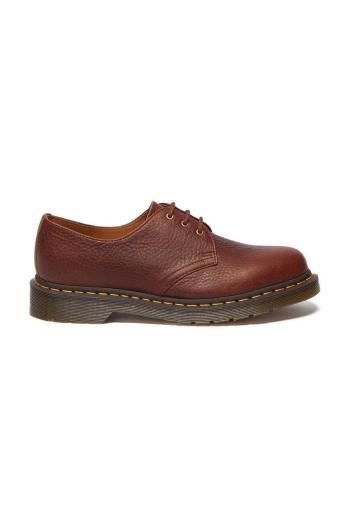 Kožené poltopánky Dr. Martens 1461 Ambassador pánske, hnedá farba, DM31992253