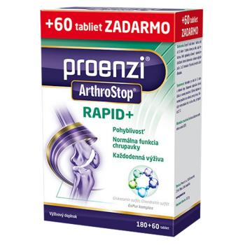 PROENZI ArthroStop RAPID+ 180+60 tabliet ZADARMO