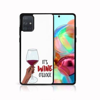 MY ART Silikónový kryt Samsung Galaxy A71 WINE (007)