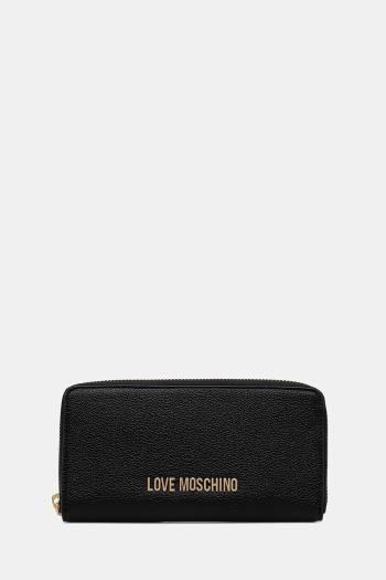 Peňaženka Love Moschino dámska, čierna farba, JC5700PP1NLD0000