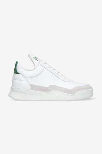 Kožené tenisky Filling Pieces Low Top Ghost biela farba, 10120631926