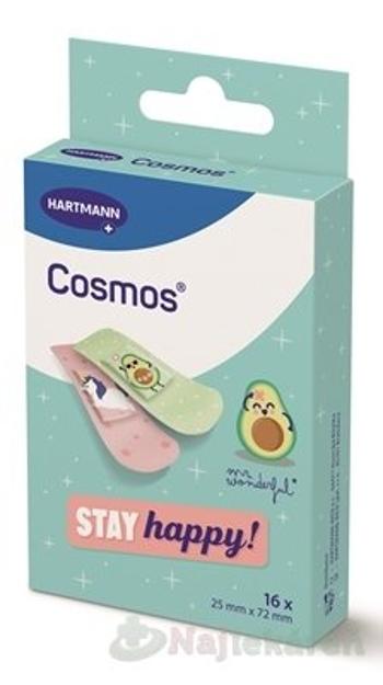 Cosmos Mr. Wonderful STAY happy náplasť vodeodolná (25x72 mm) 16 ks