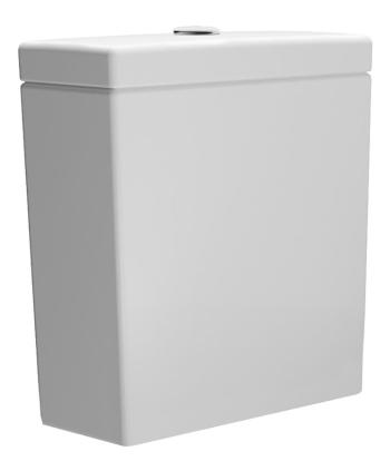 GSI - PURA nádržka k WC kombi, biela ExtraGlaze 868111