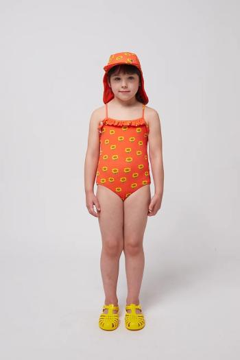Jednodielne detské plavky Bobo Choses Sunflower oranžová farba, 125AC114