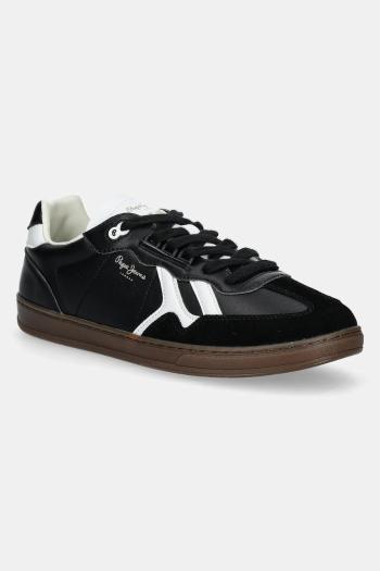 Tenisky Pepe Jeans BALL CLASS M čierna farba, PMS00042