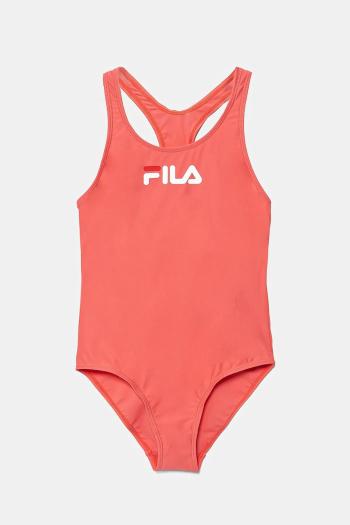Jednodielne detské plavky Fila SIBARI čierna farba