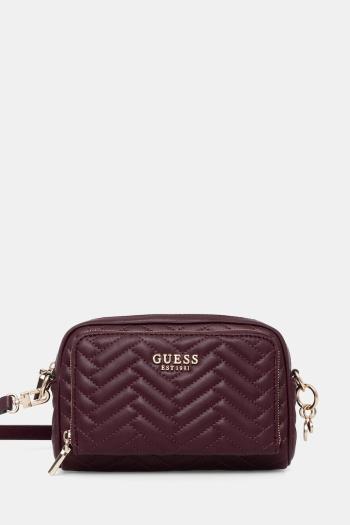 Kabelka Guess ANNING bordová farba, HWQG95 08140