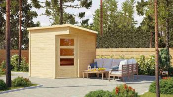 Vonkajšia fínska sauna PELLE Lanitplast
