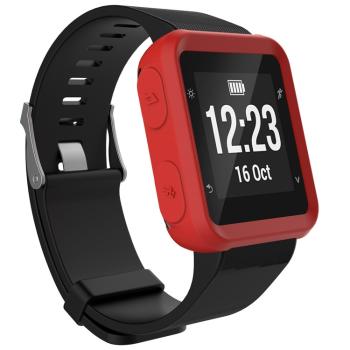 TPU HALF COVER Obal pre Garmin Forerunner 35 červený