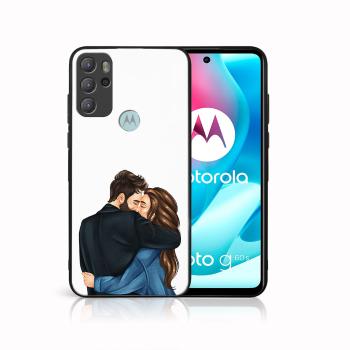 MY ART Silikónový obal Motorola Moto G60s COUPLE (117)