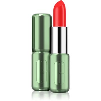 Clinique Pop™ Longwear Lipstick Satin saténový rúž odtieň Poppy Pop 3.9 g