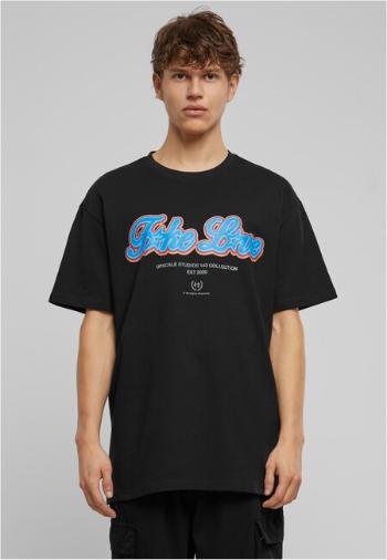 Mr. Tee F*ke L*ve Heavy Oversize Tee black - XXL