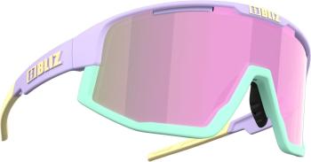 Bliz Fusion 52305-34 Matt Pastel Purple w Yellow Logo Mint Jawbone/Brown w Pink Multi plus Spare Jawbone Yellow Cyklistické okuliare