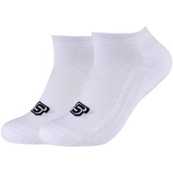 Skechers  2PPK Basic Cushioned Sneaker Socks  Športové ponožky Biela