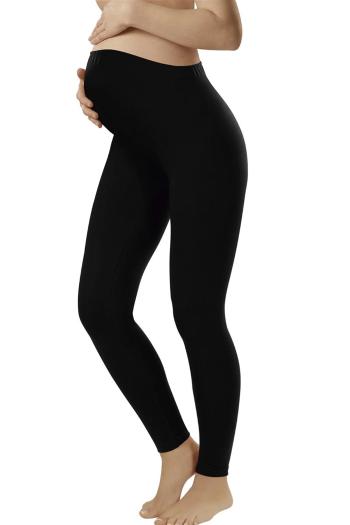Dámske tehotenské legíny Leggins long black