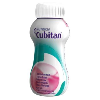 CUBITAN s jahodovou príchuťou 4x200 ml