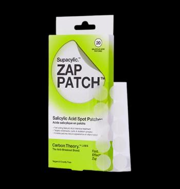 CARBON THEORY Náplasti na akné Supacylic Zap Patch 20 ks