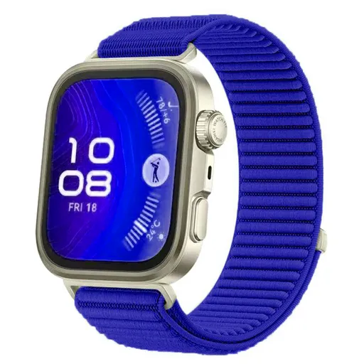 NYLON Vymeniteľný remienok pre Huawei Watch Fit 4 / Fit 4 Pro modrý