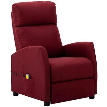 Shumee polohovacie vínové textil, 3073649