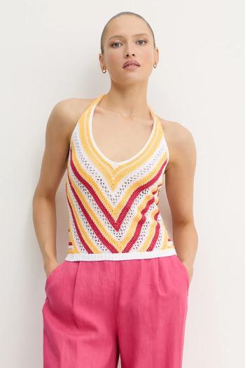 Top United Colors of Benetton oranžová farba, 1194EH01E