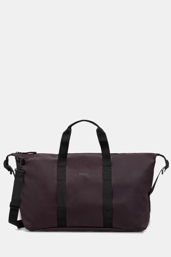 Taška Rains 14200 Hilo Weekend Bag hnedá farba, 14200