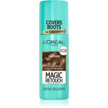 L’Oréal Paris Magic Retouch sprej pre okamžité zakrytie odrastov odtieň Brown 75 ml