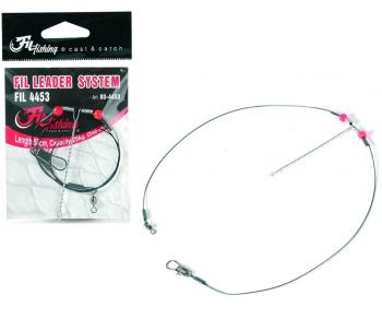 Filfishing live bait leader system 50 cm 25 kg