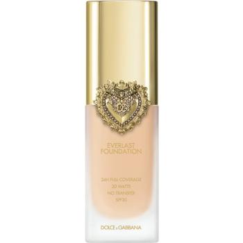 Dolce&Gabbana Flawless Everlast Foundation intenzívny krycí make-up s dlhotrvajúcim efektom SPF 20 odtieň 06W LIGHT 27 ml