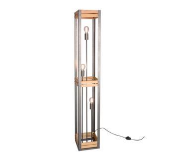 Stojaca lampa Trio Khan nikel 405500367