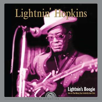 LIGHTNIN' HOPKINS - LIGHTNIN'S BOOGIE - LIVE AT THE RISING SUN CELEBRITY JAZZ CLUB, Vinyl