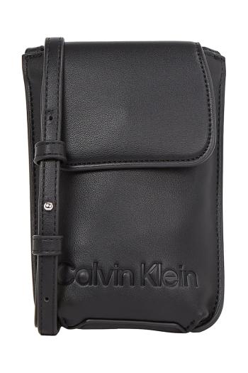 Detská taška Calvin Klein Jeans čierna farba, IU0IU00695