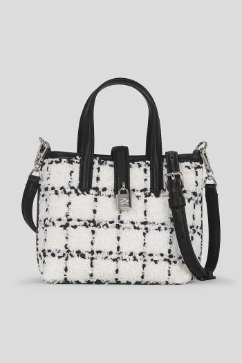 Kabelka Karl Lagerfeld biela farba, A3W30306