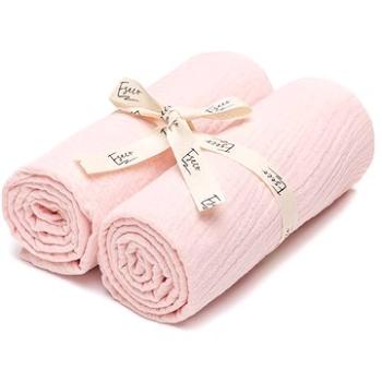 ESECO, mušelínové plienky, Pink, 2 ks (8595695401215)