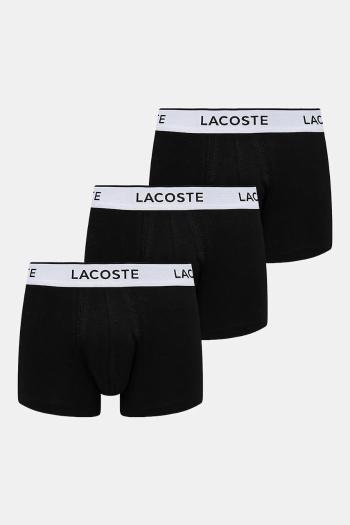 Boxerky Lacoste 3-pak pánske, šedá farba, 5H2392