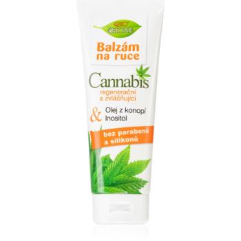 Bione Cosmetics Cannabis regeneračný a zvláčňujúci balzam na ruky 205 ml